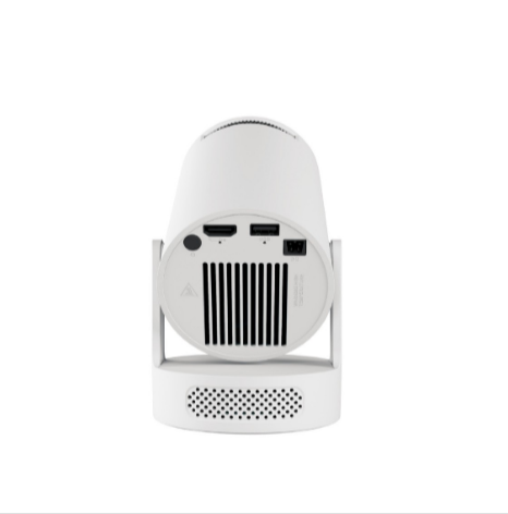 HY300 Smart Portable Projector – 180° Rotatable Home Theater with Built-in Speaker